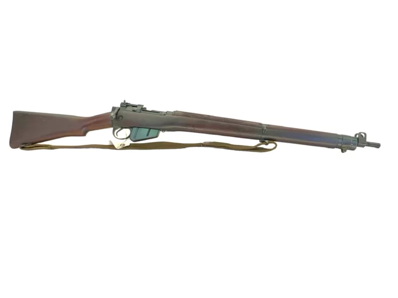 Navy Arms Enfield #4 Mk 1* .303 World War II French Resistance 1944 Dated "BS" marked matching serial number bolt PP 1342 - Image 9