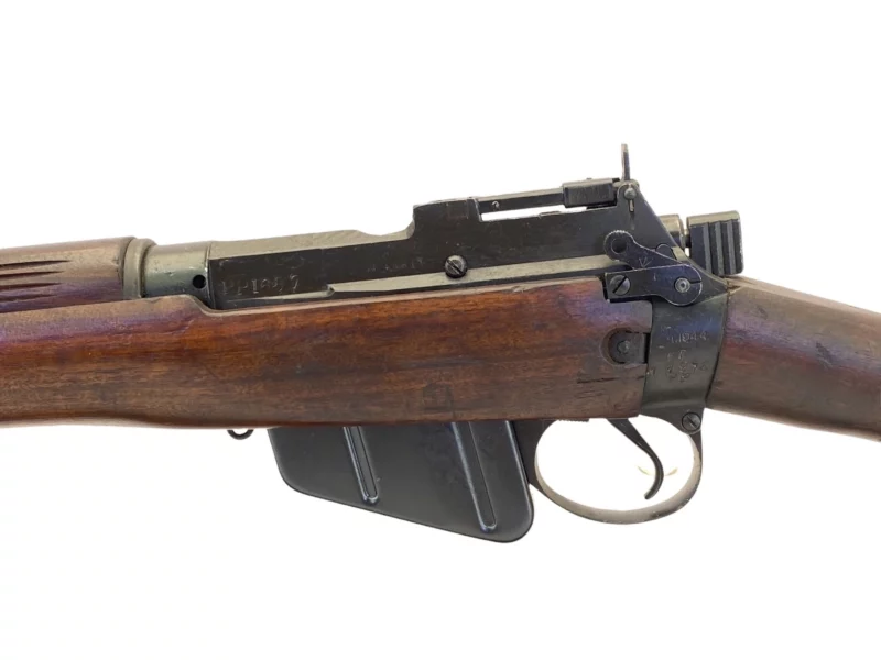 Navy Arms Enfield #4 Mk 1* .303 World War II French Resistance 1944 Dated "BT" and "PP" marked matching serial number bolt PP 1697 - Image 10