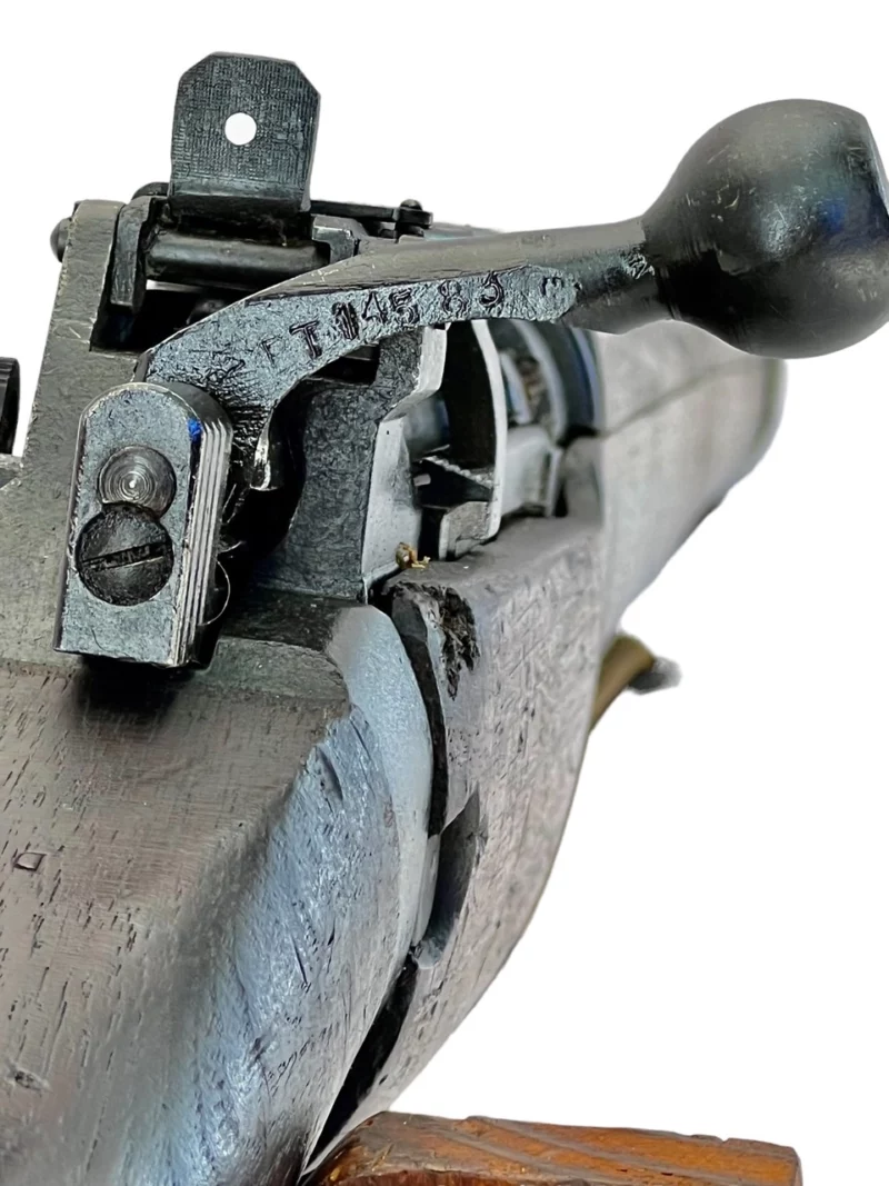 Navy Arms Enfield #4 Mk 1* .303 World War II French Resistance 1944 Dated "BT" and "PP" marked matching serial number bolt PP 1273 - Image 16