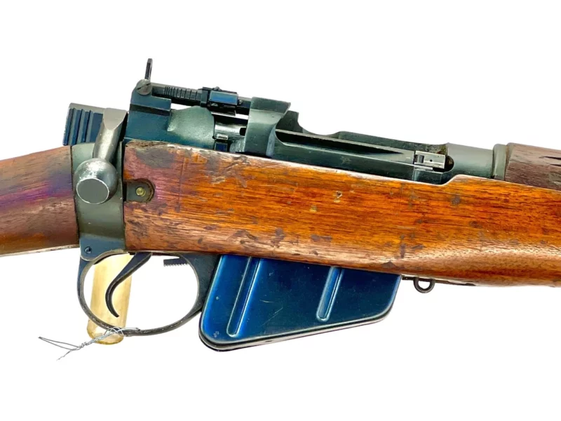 Navy Arms Enfield #4 Mk 1* .303 World War II French Resistance 1944 Dated "BS" and "PP" marked matching serial number bolt PP 0234 - Image 12