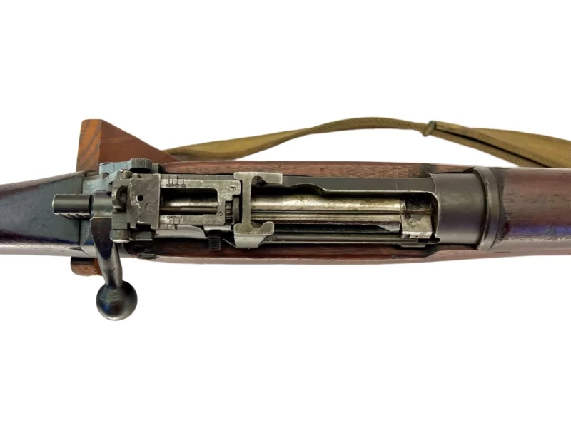 Navy Arms Enfield #4 Mk 1* .303 World War II French Resistance 1944 Dated "BT" and "PP" marked matching serial number bolt PP 1827 - Image 13