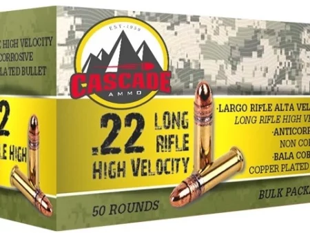 .22LR AMMO 500RD BRICK BRASS CASE COPPER PLATED 40GRS