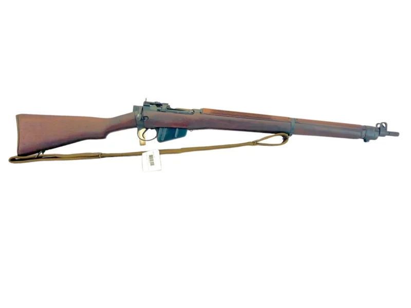 Navy Arms Enfield #4 Mk 1* .303 World War II French Resistance1944 Dated "BS" and "PP" marked non-matching serial number bolt PP 0128 - Image 10
