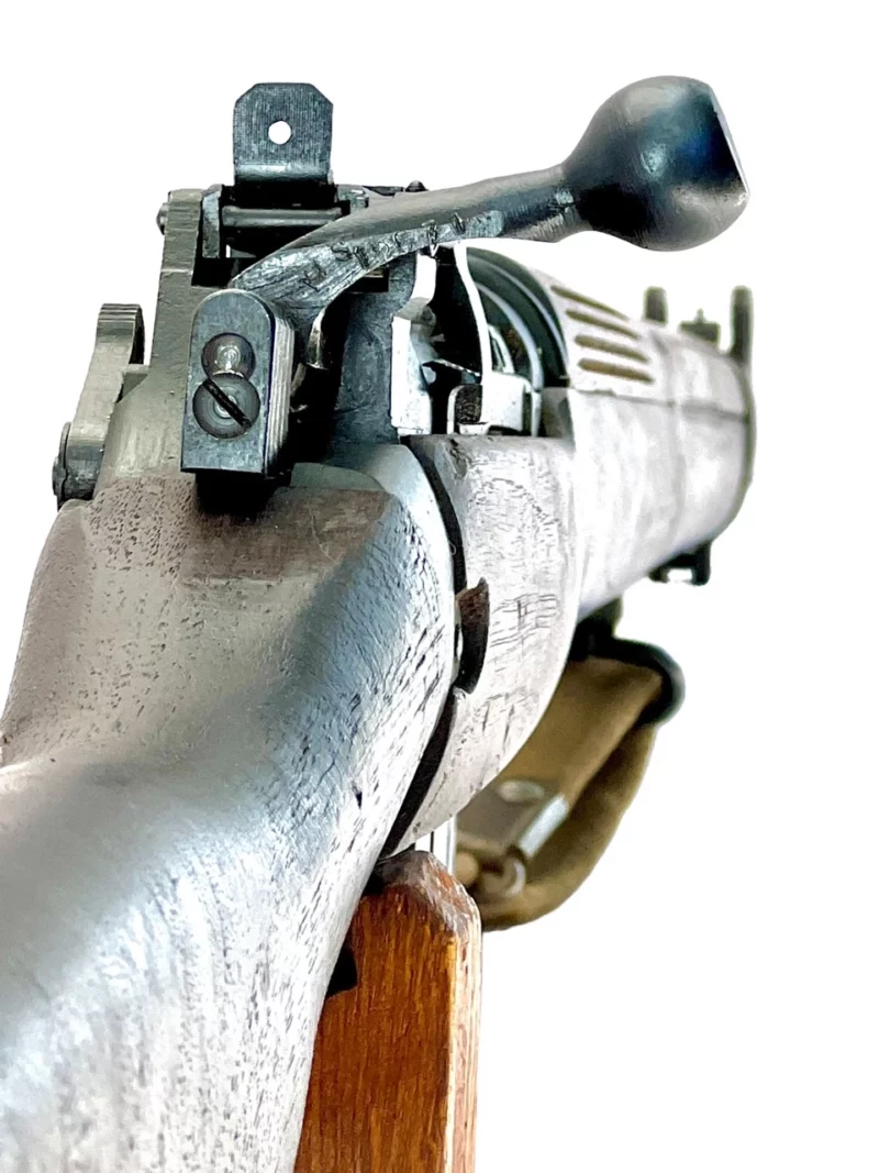 Navy Arms Enfield #4 Mk 1* .303 World War II French Resistance 1944 Dated "BS" and "PP" marked matching serial number bolt PP 1005 - Image 15