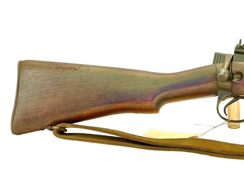 Navy Arms Enfield #4 Mk 1* .303 World War II French Resistance 1944 Dated "BS" and "PP" marked matching serial number bolt PP 0392 - Image 12