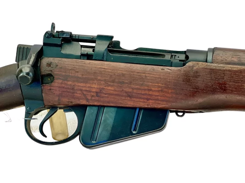 Navy Arms Enfield #4 Mk 1 .303 World War II French Resistance,1944 date "PP" marked, ROF(F) with matching bolt SN PP 0609 - Image 9