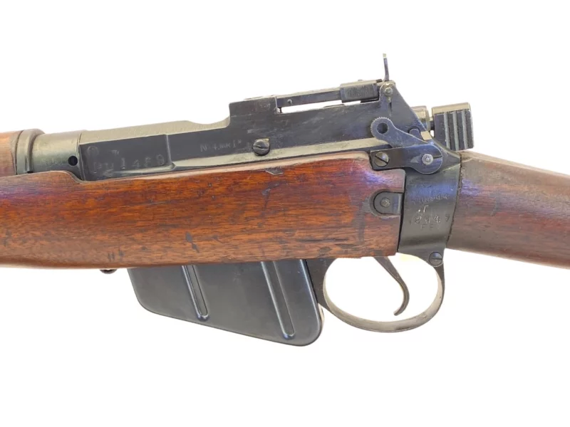 Navy Arms Enfield #4 Mk 1* .303 World War II French Resistance 1944 Dated "BT" and "PP" marked matching serial number bolt PP 1459 - Image 8