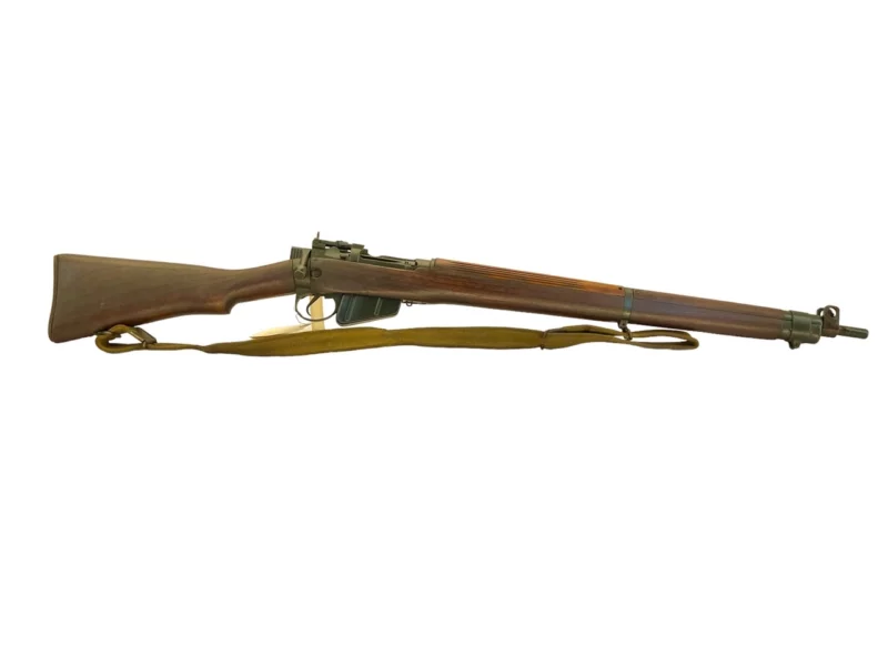 Navy Arms Enfield #4 Mk 1* .303 World War II French Resistance 1944 Dated "BS" marked matching serial number bolt PP 1758 - Image 10