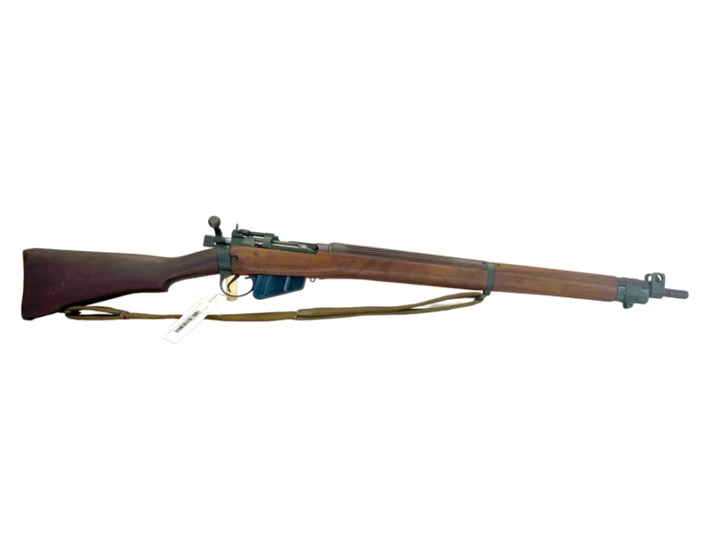 Navy Arms Enfield #4 Mk 1* .303 World War II French Resistance1944 Dated "BS" and "PP" marked non-matching serial number bolt PP 0839 - Image 10