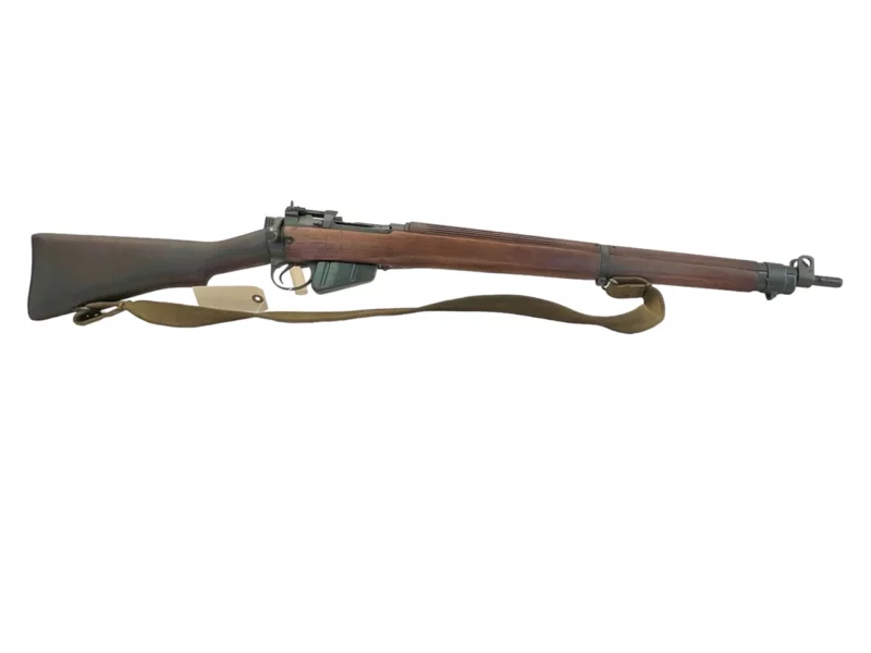 Navy Arms Enfield #4 Mk 1* .303 World War II French Resistance1944 Dated "BS" marked matching serial number bolt PP 1808 - Image 10