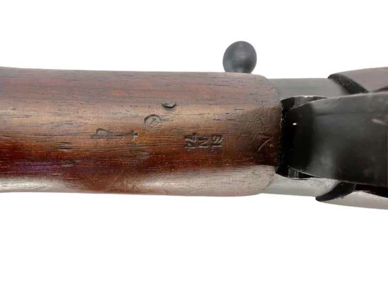Navy Arms Enfield #4 Mk 1* .303 World War II French Resistance1944 Dated "BS" marked non-matching serial number bolt PP 1145 - Image 18