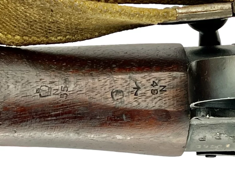 Navy Arms Enfield #4 Mk 1* .303 World War II French Resistance 1944 Dated "BS" and "PP" marked matching serial number bolt PP 1410 - Image 17