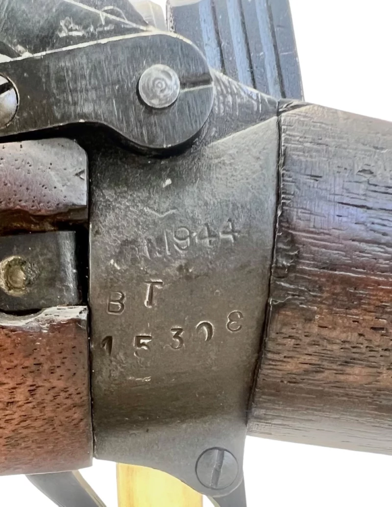 Navy Arms Enfield #4 Mk 1* .303 World War II French Resistance 1944 Dated "BT" marked non-matching SN bolt PP 1801 - Image 22