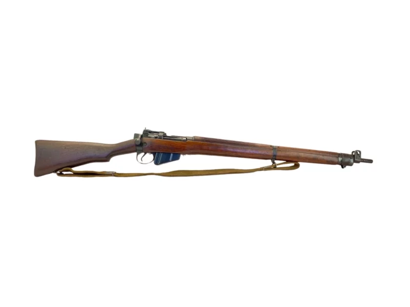Navy Arms Enfield #4 Mk 1* .303 World War II French Resistance 1944 Dated "BT" marked matching serial number bolt PP 1314 - Image 8