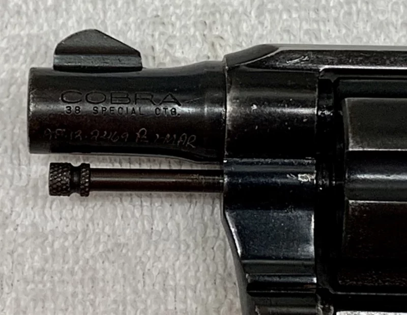 Colt Cobra revolver 2" blue .38spl, Gen 1 1952 mfg.