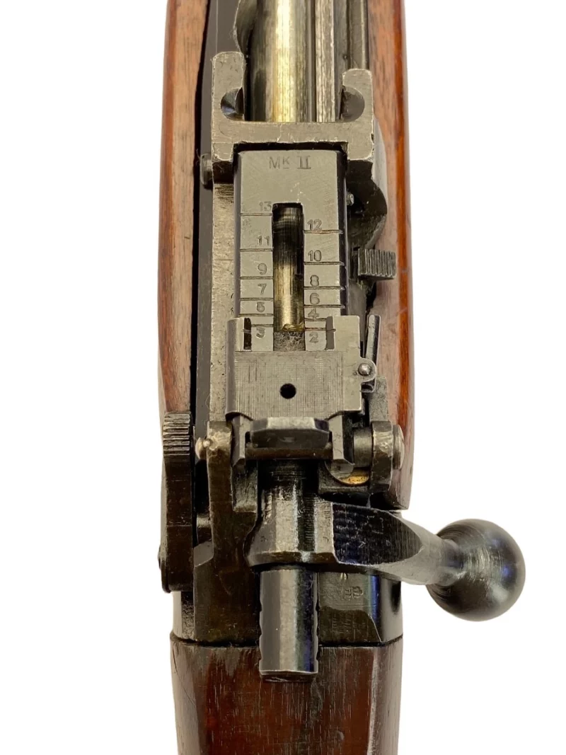 Navy Arms Enfield #4 Mk 1 .303 World War II French Resistance 1944 Dated "BT" and "PP" marked matching serial number bolt PP 0520 - Image 9