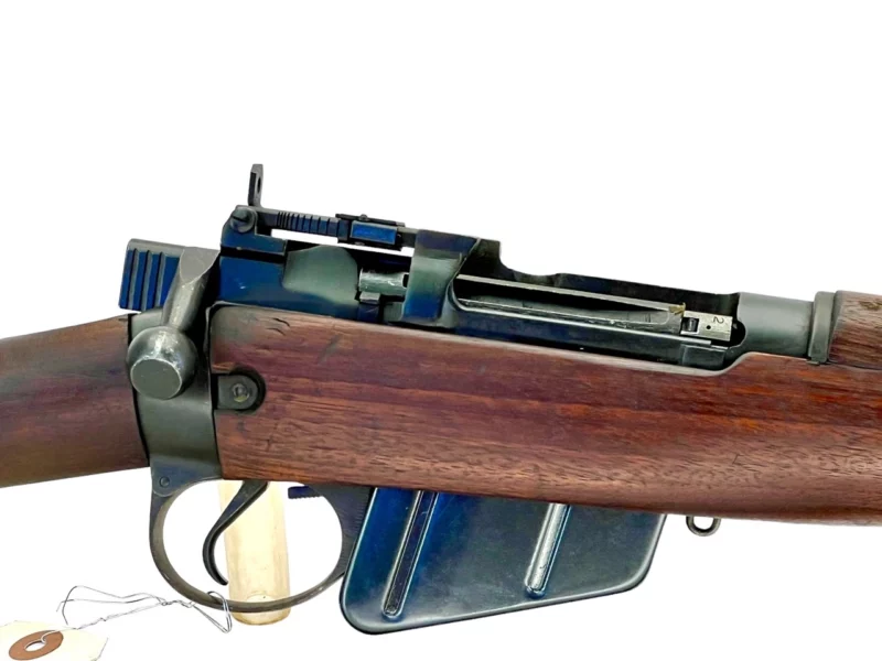 Navy Arms Enfield #4 Mk 1* .303 World War II French Resistance 1944 Dated "BS" marked matching serial number bolt PP 1506 - Image 11