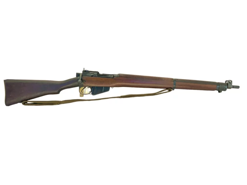 Navy Arms Enfield #4 Mk 1* .303 World War II French Resistance 1944 Dated "BT" marked non-matching SN bolt PP 1130 - Image 10