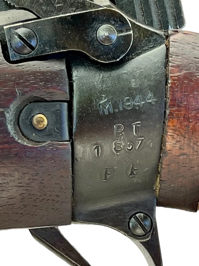 Navy Arms Enfield #4 Mk 1 .303 World War II French Resistance 1944 Dated "BT" and "PP" marked non-matching serial number bolt PP 0435 - Image 21