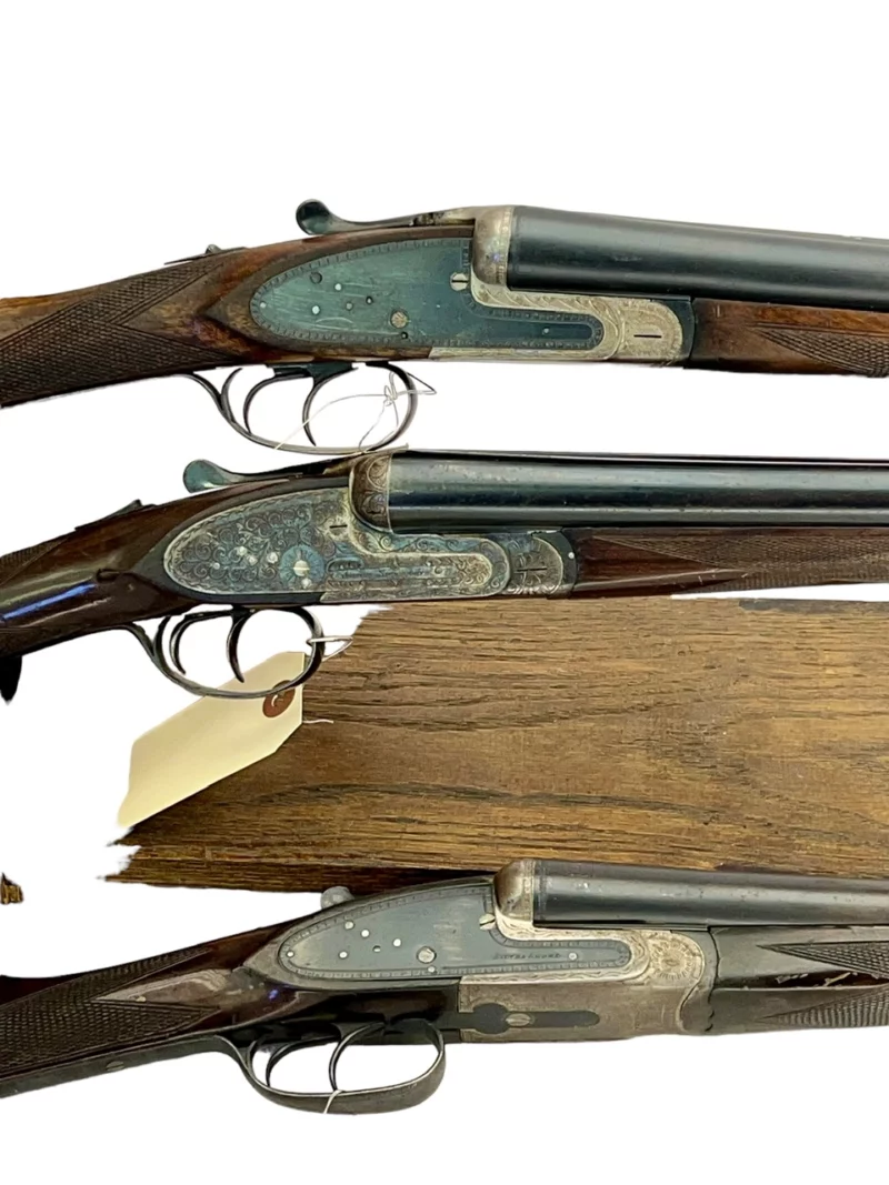 Spanish side lock 12ga. Side by Side shotguns