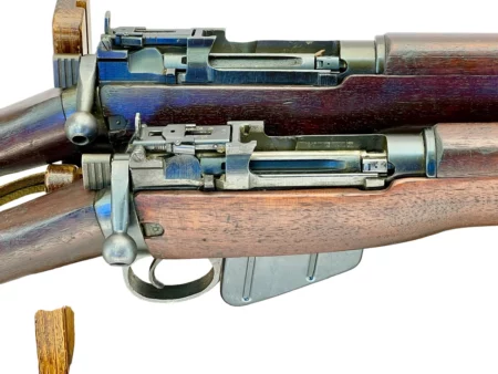 Navy Arms Enfield #4 Mk 1 .303 World War II French Resistance 1944 Dated consecutive serial numbered pair 36960/36961