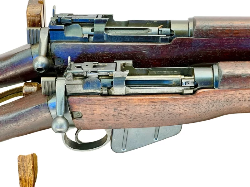 Navy Arms Enfield #4 Mk 1 .303 World War II French Resistance 1944 Dated consecutive serial numbered pair 36960/36961