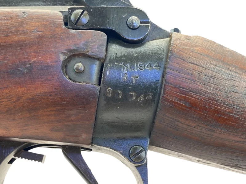 Navy Arms Enfield #4 Mk 1* .303 World War II French Resistance 1944 Dated "BT" marked matching serial number bolt PP 1314 - Image 10