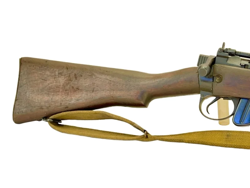 Navy Arms Enfield #4 Mk 1* .303 World War II French Resistance 1944 Dated "BS" and "PP" marked matching serial number bolt PP 0741 - Image 21