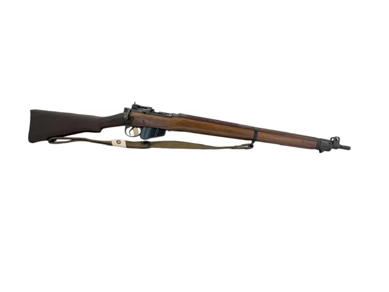 Navy Arms Enfield #4 Mk 1 .303 World War II French Resistance 1944 Dated "BU" "PP" marked matching serial number bolt PP 1981 - Image 8