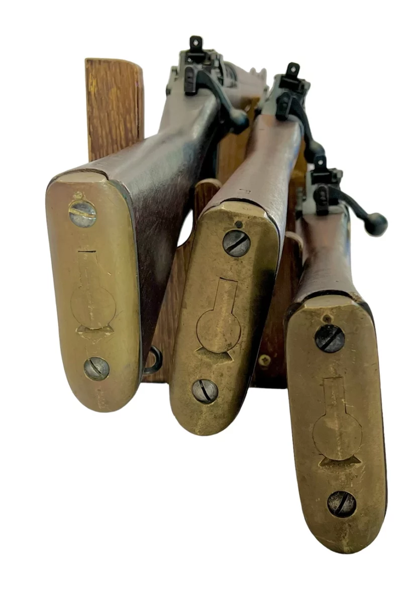 Navy Arms Enfield #4 Mk 1 .303 World War II French Resistance with brass buttplate 1944 date M47/C "PP" marked - Image 12
