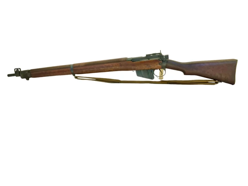 Navy Arms Enfield #4 Mk 1* .303 World War II French Resistance 1944 Dated "BS" and "PP" marked matching serial number bolt PP 0105 - Image 19