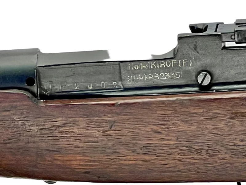 Navy Arms Enfield #4 Mk 1 .303 World War II French Resistance,1944 date "PP" marked, ROF(F) with matching bolt SN PP 2002 - Image 20