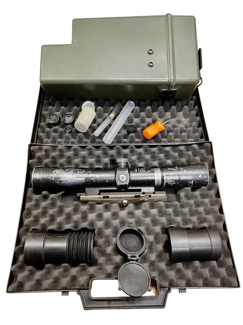 Navy Arms FRF2 Sniper Rifle Scrome J8 Scope, case, accessories Grade B