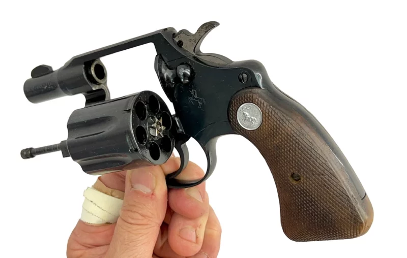 Colt Detective Special revolver 2" blue .38 Spl., 2nd Issue 1964 Mfg SN 927090 - Image 7