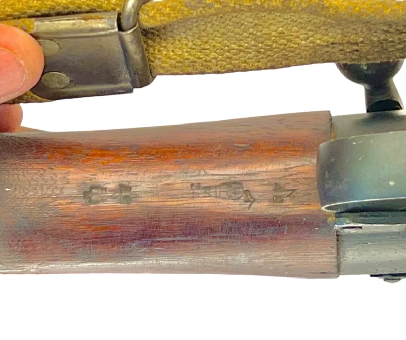 Navy Arms Enfield #4 Mk 1 .303 World War II French Resistance,1943 date "PP" marked, FTR Maltby Mfg. non-matching bolt SN PP 0170 - Image 17