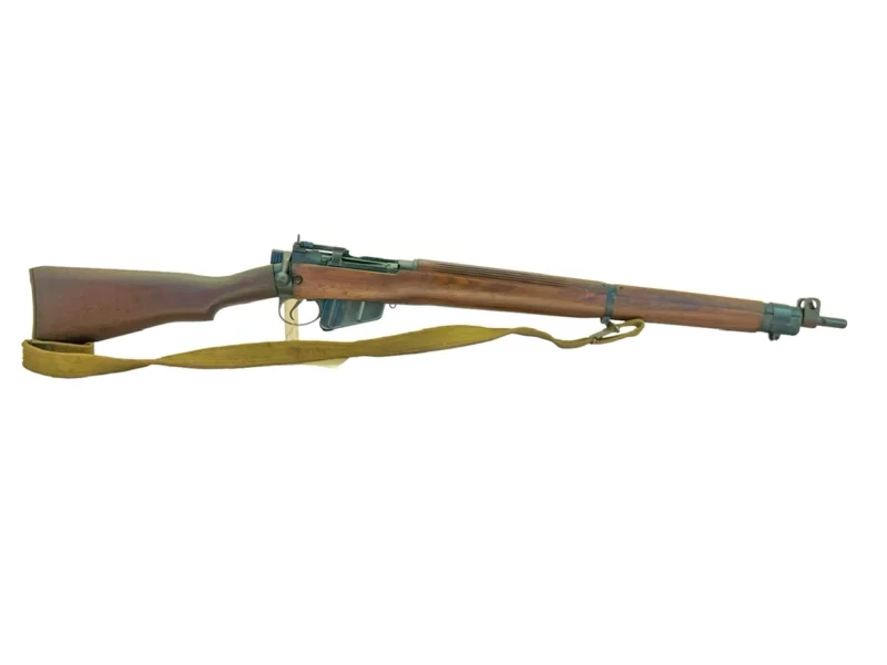 Navy Arms Enfield #4 Mk 1* .303 World War II French Resistance 1944 Dated "BS" and "PP" marked matching serial number bolt PP 1346 - Image 10