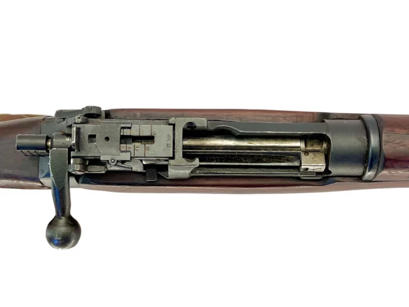 Navy Arms Enfield #4 Mk 1 .303 World War II French Resistance,1944 date , ROF(F) with zinc buttplate, non-matching bolt PP 1455 - Image 11