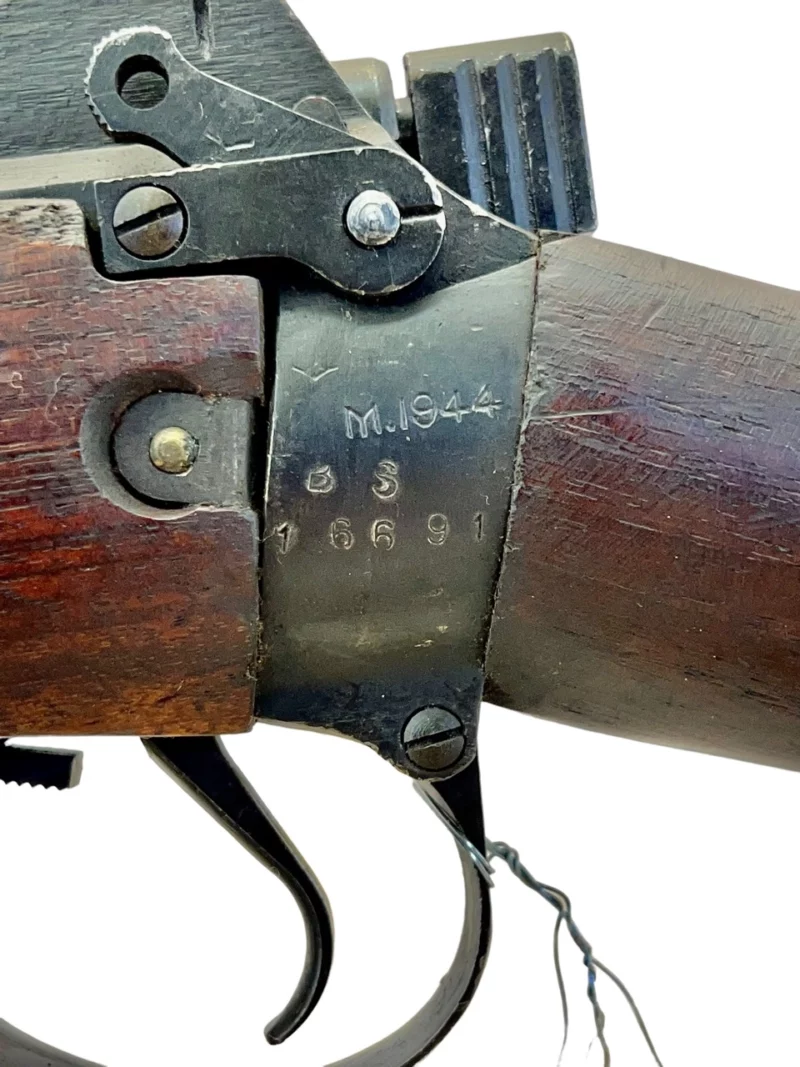 Navy Arms Enfield #4 Mk 1* .303 World War II French Resistance1944 Dated "BS" marked matching serial number bolt PP 0924 - Image 22