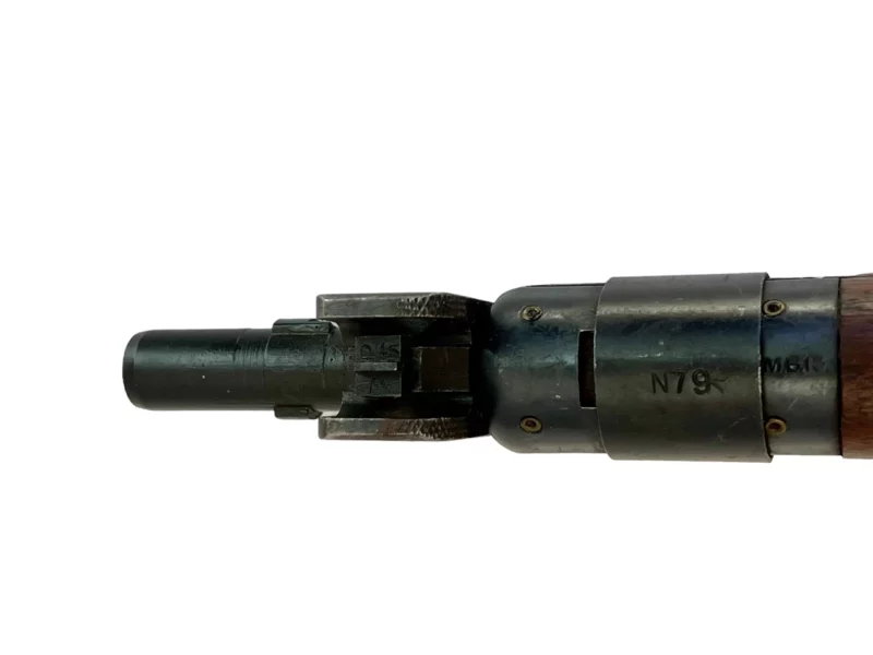 Navy Arms Enfield #4 Mk 1* .303 World War II French Resistance1944 Dated "BS" marked matching serial number bolt PP 1371 - Image 15