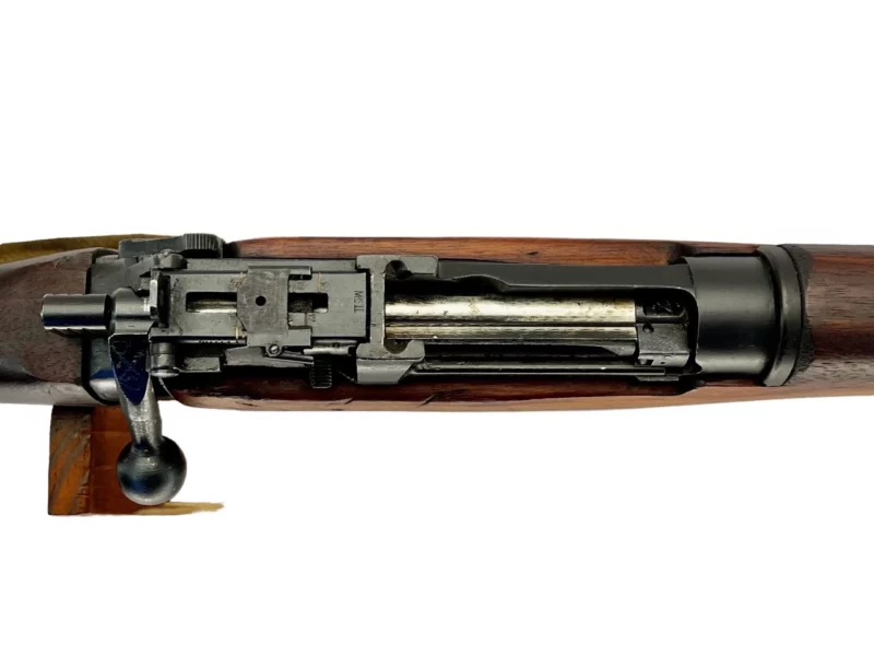 Navy Arms Enfield #4 Mk 1* .303 World War II French Resistance 1944 Dated "BS" and "PP" marked matching serial number bolt PP 1410 - Image 15
