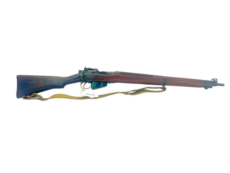 Navy Arms Enfield #4 Mk 1* .303 World War II French Resistance1944 Dated "BS" and "PP" marked non-matching serial number bolt PP 0154 - Image 11
