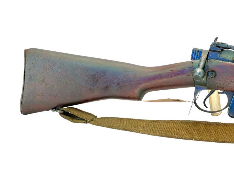 Navy Arms Enfield #4 Mk 1* .303 World War II French Resistance 1944 Dated "BS" marked matching serial number bolt PP 1861 - Image 11