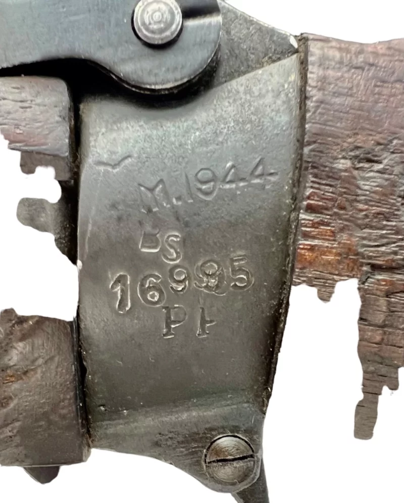Navy Arms Enfield #4 Mk 1* .303 World War II French Resistance1944 Dated "BS" and "PP" marked non-matching serial number bolt PP 0619 - Image 23