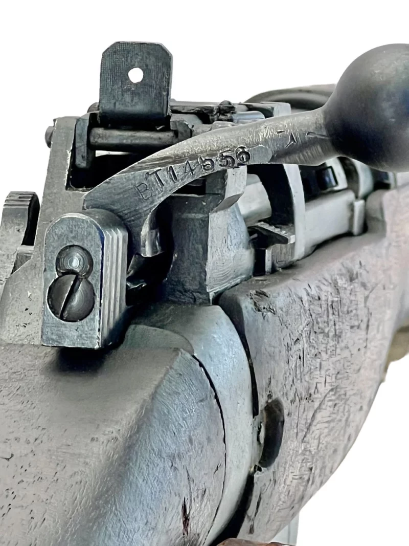 Navy Arms Enfield #4 Mk 1* .303 World War II French Resistance 1944 Dated "BT" and "PP" marked matching serial number bolt PP 0912 - Image 18