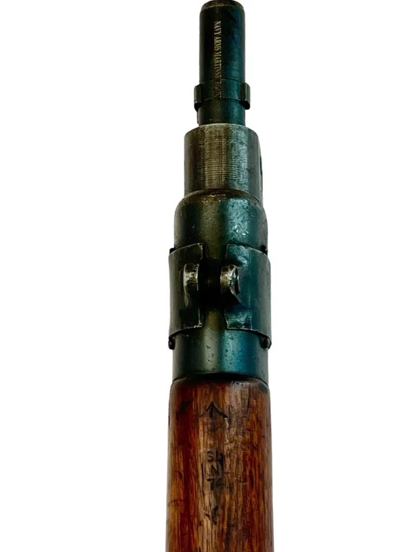 Navy Arms Enfield #4 Mk 1* .303 World War II French Resistance 1944 Dated "BS" and "PP" marked matching serial number bolt PP 0119 - Image 18