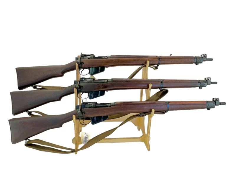 Navy Arms Enfield #4 Mk 1* .303 World War II French Resistance 1944 Dated "BS" and "PP" marked non-matching serial number bolt - Image 12