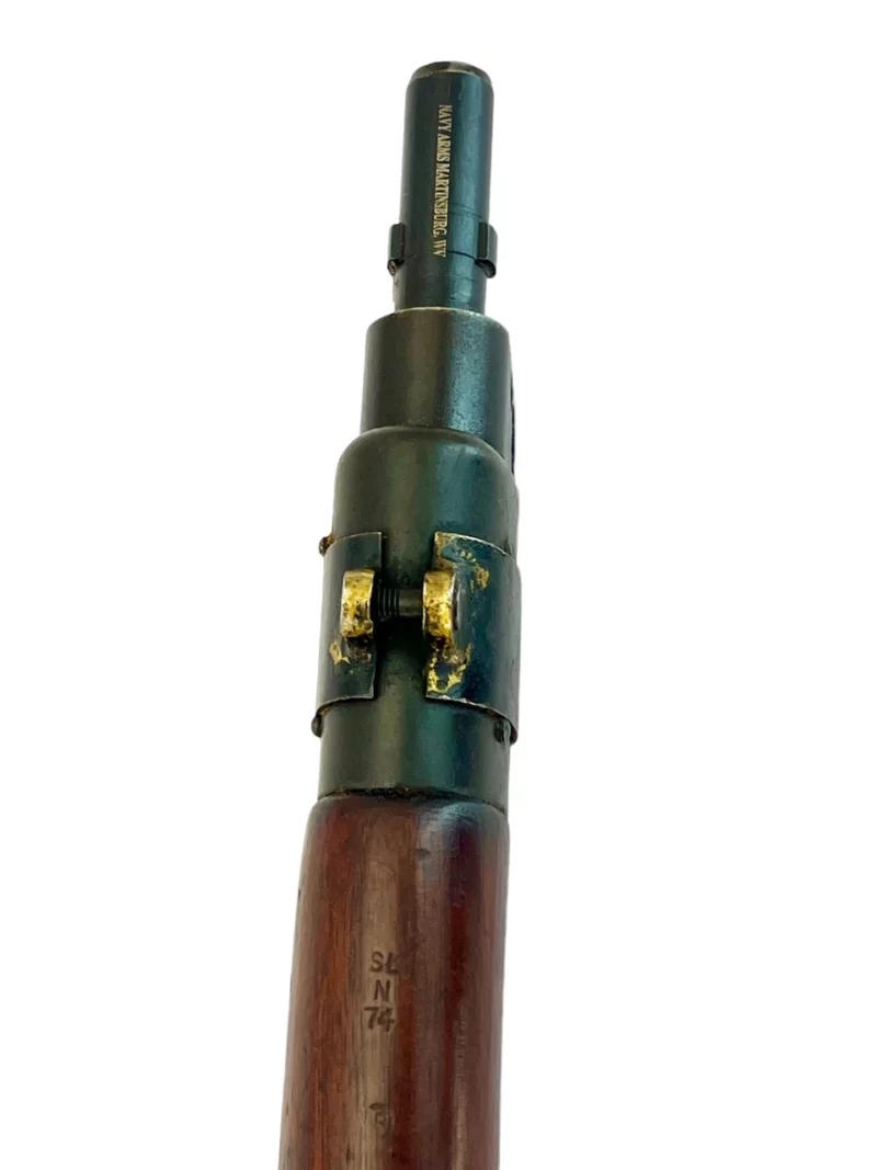 Navy Arms Enfield #4 Mk 1* .303 World War II French Resistance 1944 Dated "BS" marked matching serial number bolt PP 1932 - Image 17