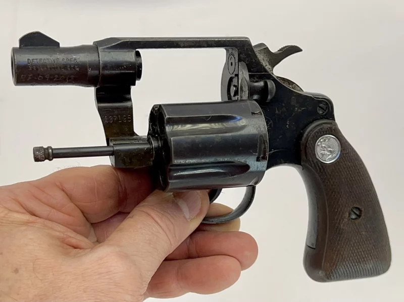 Colt Detective Special revolver 2" blue .38 Spl., 2nd Issue 1969 Mfg SN A37195 - Image 7