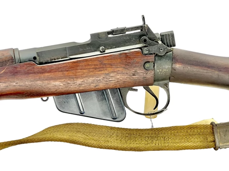 Navy Arms Enfield #4 Mk 1 .303 World War II French Resistance 1944 Dated "BU" "PP" marked non-matching bolt SN PP 1794 - Image 18