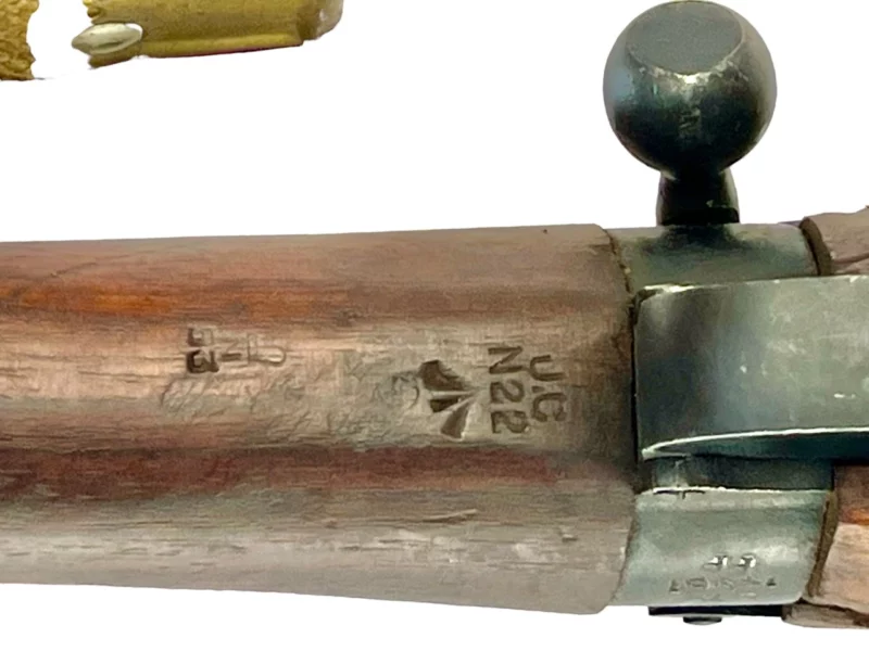 Navy Arms Enfield #4 Mk 1* .303 World War II French Resistance 1944 Dated "BT" and "PP" marked matching serial number bolt PP 1474 - Image 19
